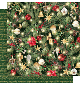 GRAPHIC 45 GRAPHIC 45 MERRY & BRIGHT JOYS OF THE SEASON 12x12 CARDSTOCK