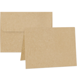 GRAPHIC 45 GRAPHIC 45 KRAFT A2 CARDS WITH ENVELOPES 4.25x5.5 6/pk