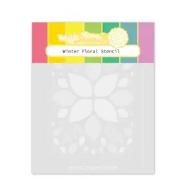 WAFFLE FLOWER WAFFLE FLOWER WINTER FLORAL STENCIL 3/PK