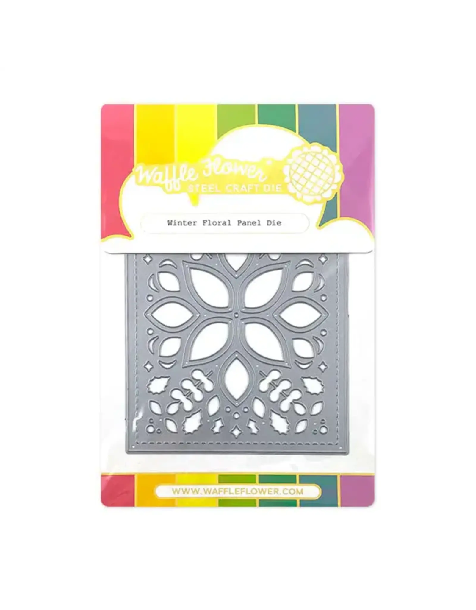 WAFFLE FLOWER WAFFLE FLOWER WINTER FLORAL PANEL DIE
