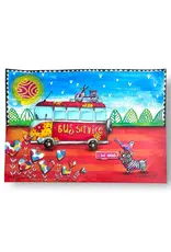 STUDIOLIGHT STUDIOLIGHT ART BY MARLENE SIGNATURE COLLECTION HIPPIE BUSSES CLEAR STAMP SET