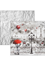 CIAO BELLA CIAO BELLA PARIS JE T'AIME 8x8 PAPER PAD 12 SHEETS