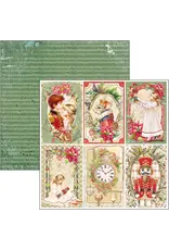 CIAO BELLA CIAO BELLA THE NUTCRACKER 8x8 PAPER PAD 12 SHEETS