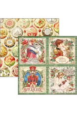 CIAO BELLA CIAO BELLA THE NUTCRACKER 8x8 PAPER PAD 12 SHEETS