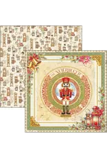 CIAO BELLA CIAO BELLA THE NUTCRACKER 8x8 PAPER PAD 12 SHEETS