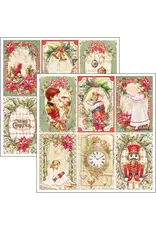 CIAO BELLA CIAO BELLA THE NUTCRACKER 12x12 PAPER PAD 12 SHEETS