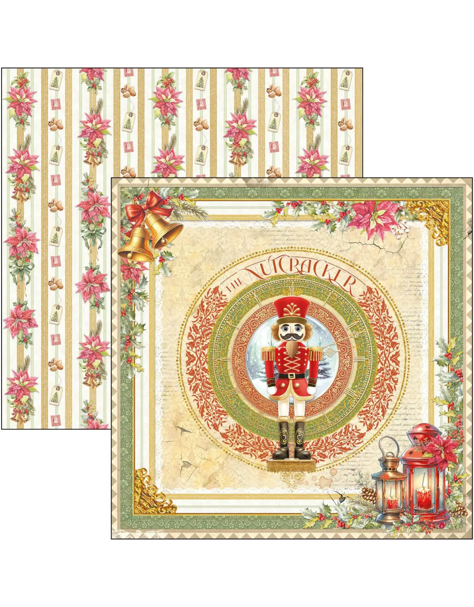 CIAO BELLA CIAO BELLA THE NUTCRACKER 12x12 PAPER PAD 12 SHEETS