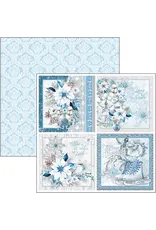 CIAO BELLA CIAO BELLA ELEGANCE OF BLUE 12x12 PAPER PAD 12 SHEETS