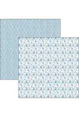 CIAO BELLA CIAO BELLA ELEGANCE OF BLUE 12x12 PAPER PAD 12 SHEETS