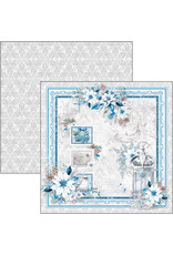 CIAO BELLA CIAO BELLA ELEGANCE OF BLUE 12x12 PAPER PAD 12 SHEETS