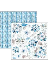 CIAO BELLA CIAO BELLA ELEGANCE OF BLUE 12x12 PAPER PAD 12 SHEETS