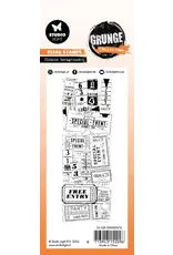 STUDIOLIGHT STUDIOLIGHT GRUNGE COLLECTION TICKETS BACKGROUND CLEAR STAMP
