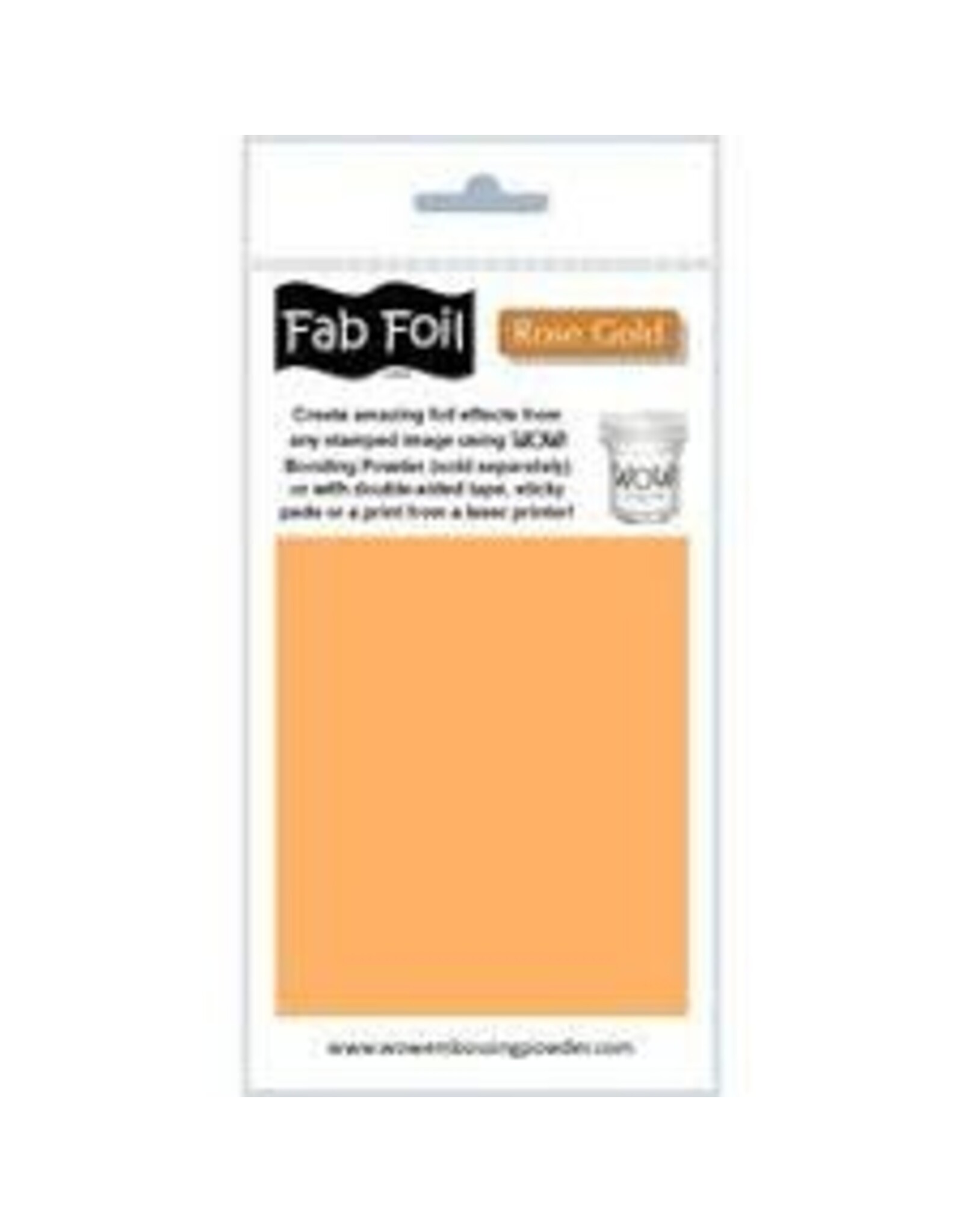 WOW! WOW! ROSE GOLD FAB FOIL 1Mx10CM