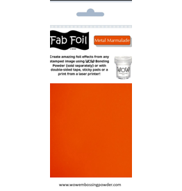 WOW! WOW! METAL MARMALADE FAB FOIL 1Mx10CM