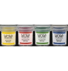 WOW! WOW! QUAD FRUIT PUFFS EMBOSSING PUFF POWDER COLLECTION