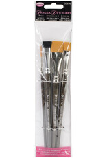 DONNA DEWBERRY ACRYLIC BRUSH SET 4PK