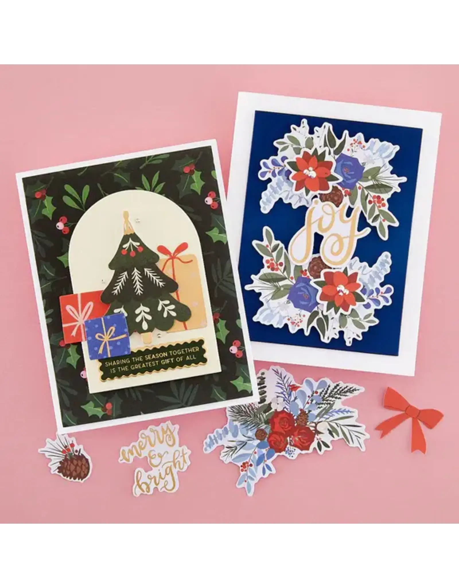 SPELLBINDERS SPELLBINDERS NUTCRACKER BALLET PRINTED DIE-CUTS 108/PK