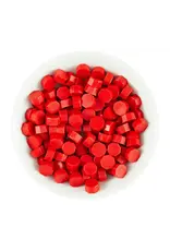 SPELLBINDERS SPELLBINDERS SEALED 3D CHRISTMAS COLLECTION VIBRANT RED WAX BEADS 100/PK