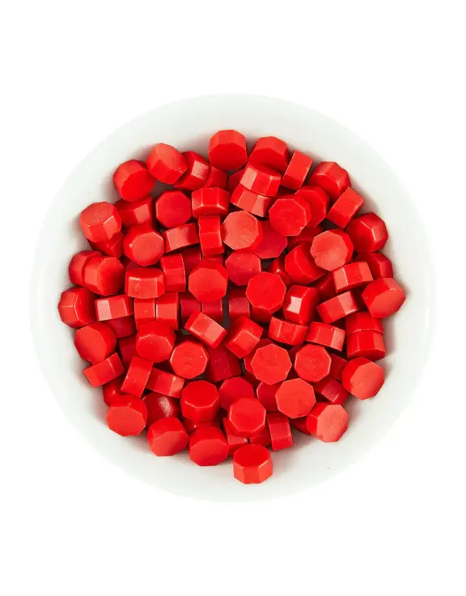 SPELLBINDERS SPELLBINDERS SEALED 3D CHRISTMAS COLLECTION VIBRANT RED WAX BEADS 100/PK