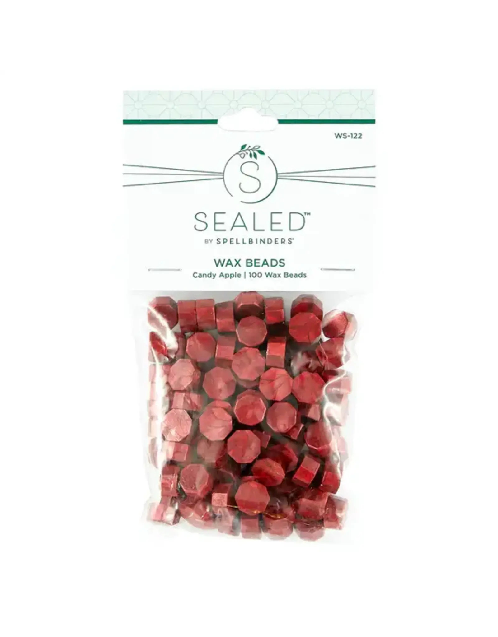 SPELLBINDERS SPELLBINDERS SEALED 3D CHRISTMAS COLLECTION CANDY APPLE WAX BEADS 100/PK