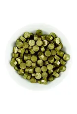 SPELLBINDERS SPELLBINDERS SEALED 3D CHRISTMAS COLLECTION AGED GOLD WAX BEADS 100/PK