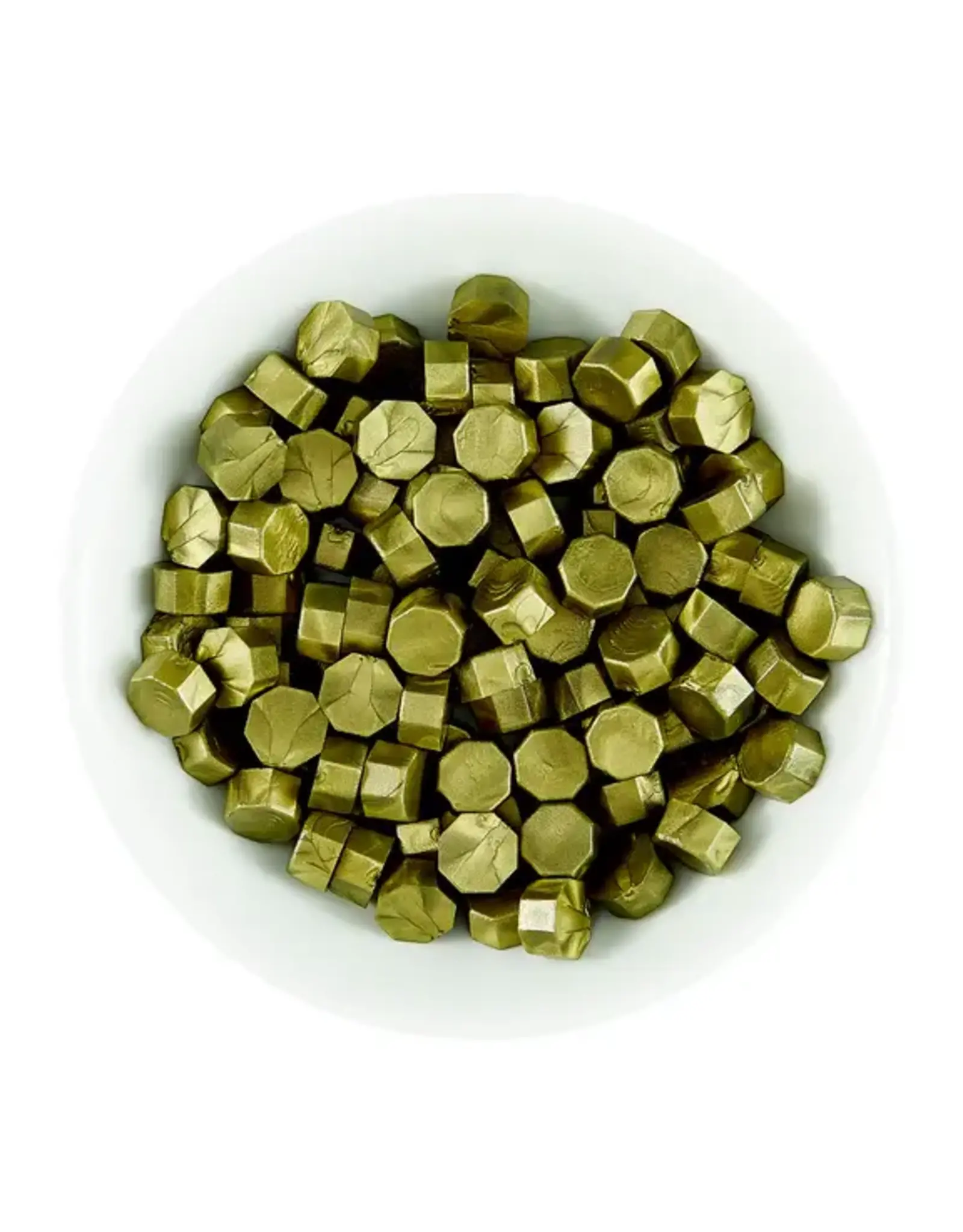 SPELLBINDERS SPELLBINDERS SEALED 3D CHRISTMAS COLLECTION AGED GOLD WAX BEADS 100/PK