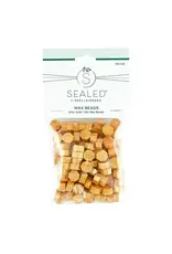 SPELLBINDERS SPELLBINDERS SEALED 3D CHRISTMAS COLLECTION GLITZ GOLD WAX BEADS 100/PK