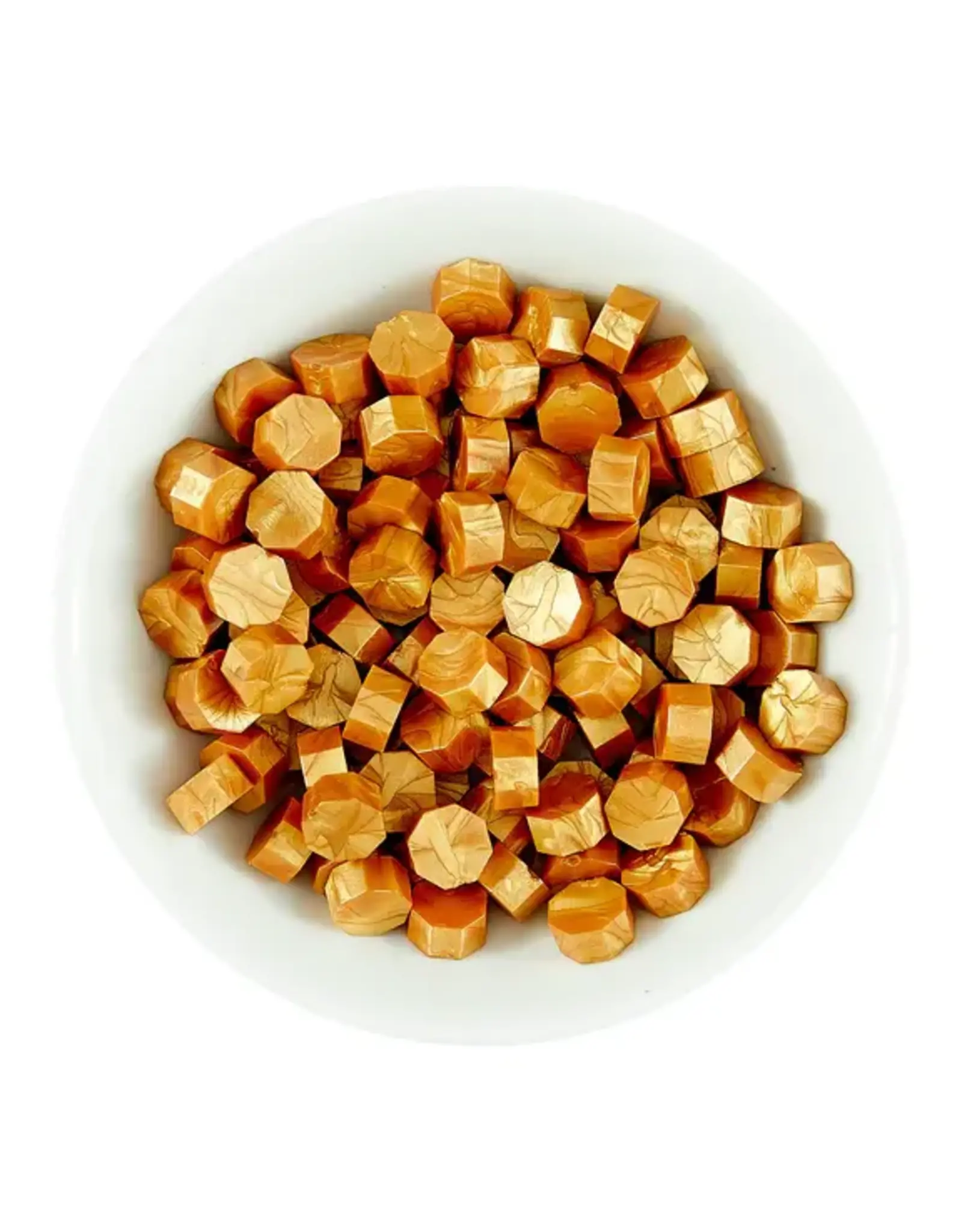 SPELLBINDERS SPELLBINDERS SEALED 3D CHRISTMAS COLLECTION GLITZ GOLD WAX BEADS 100/PK