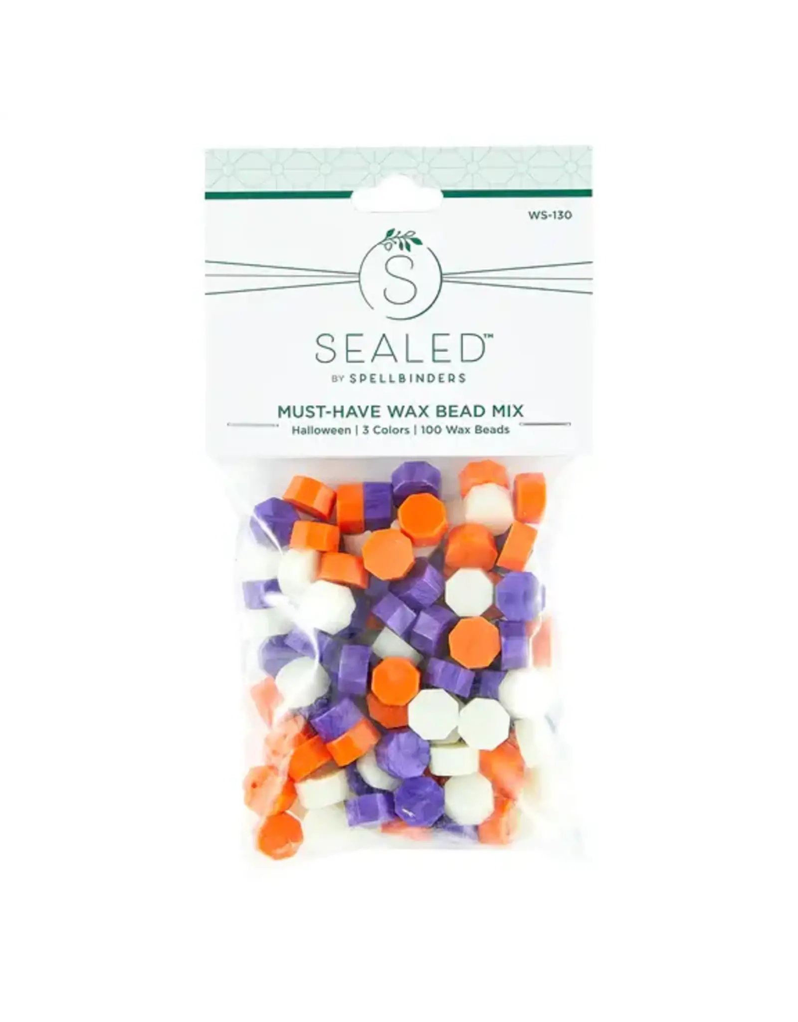 SPELLBINDERS SPELLBINDERS SEALED 3D CHRISTMAS COLLECTION MUST-HAVE MIX HALLOWEEN WAX BEADS 100/PK