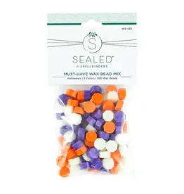 SPELLBINDERS SPELLBINDERS SEALED 3D CHRISTMAS COLLECTION MUST-HAVE MIX HALLOWEEN WAX BEADS 100/PK