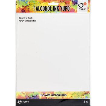 RANGER TIM HOLTZ ALCOHOL INK YUPO 8.5 X 11 5PK