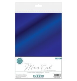 CRAFT CONSORTIUM CRAFT CONSORTIUM THE ESSENTIAL A4 MIRROR CARD 10 SHEETS - BLUE