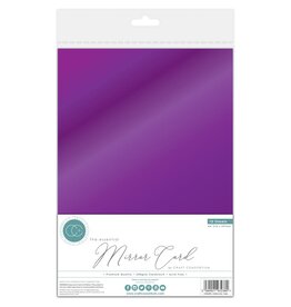 CRAFT CONSORTIUM CRAFT CONSORTIUM THE ESSENTIAL A4 MIRROR CARD 10 SHEETS - PURPLE