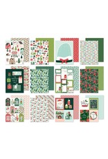 SIMPLE STORIES SIMPLE STORIES SANTA'S VILLAGE 6x8 PAPER PAD 24 SHEETS