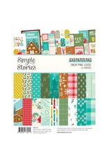 SIMPLE STORIES SIMPLE STORIES SNOW PINE LODGE 6x8 PAPER PAD 24 SHEETS