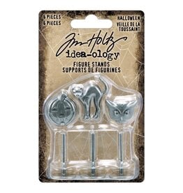 ADVANTUS ADVANTUS TIM HOLTZ IDEA-OLOGY HALLOWEEN FIGURE STANDS METAL EMBELLISHMENTS 6PC