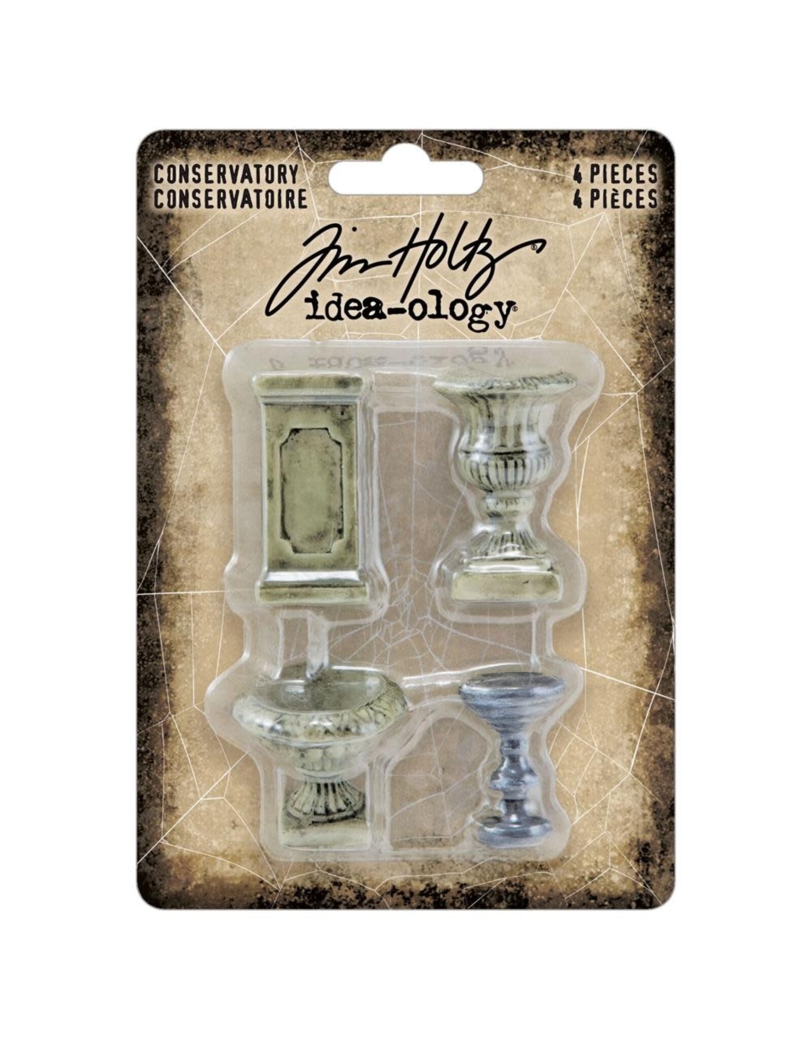 ADVANTUS ADVANTUS TIM HOLTZ IDEA-OLOGY HALLOWEEN CONSERVATORY EMBELLISHMENTS 4PC