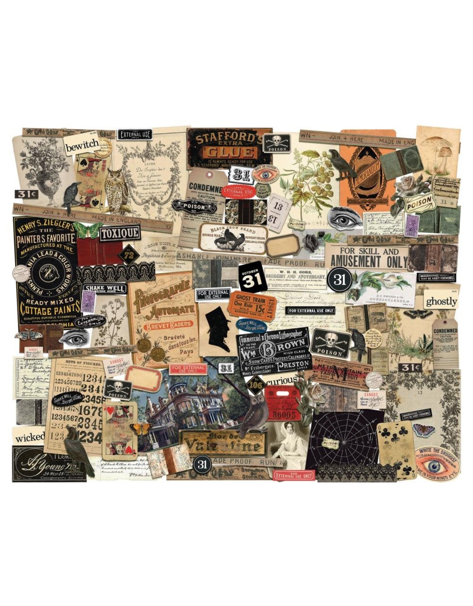 ADVANTUS ADVANTUS TIM HOLTZ IDEA-OLOGY HALLOWEEN 2024 EPHEMERA PACK 123PC