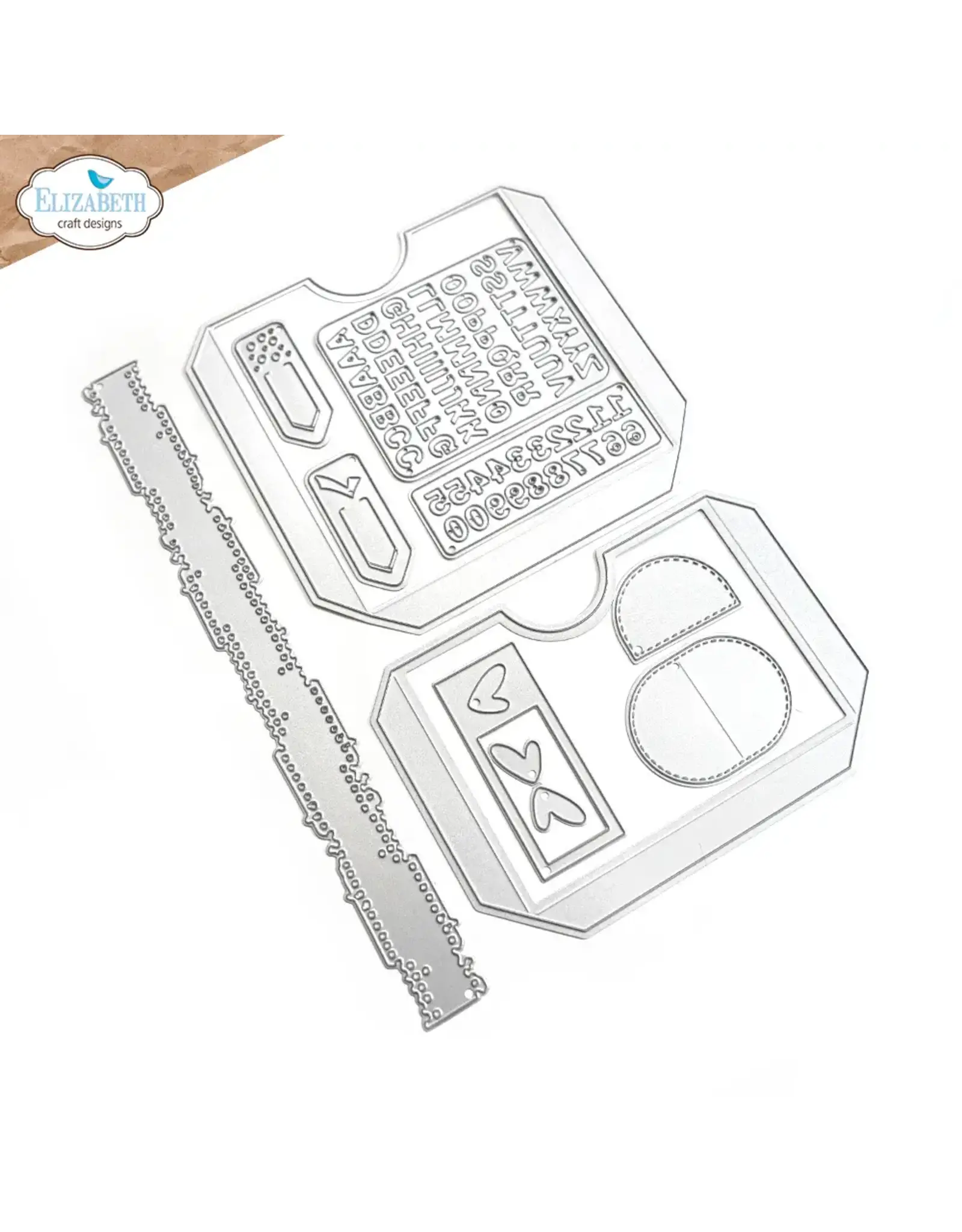 ELIZABETH CRAFT DESIGNS ELIZABETH CRAFT DESIGNS PLANNER ESSENTIALS THE POCKETS 2 DIE SET