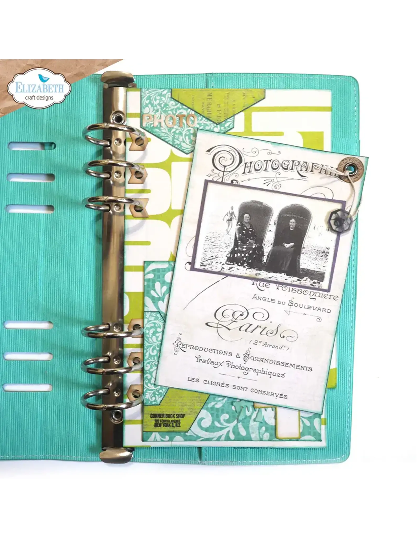 ELIZABETH CRAFT DESIGNS ELIZABETH CRAFT DESIGNS PLANNER ESSENTIALS THE POCKETS 2 DIE SET