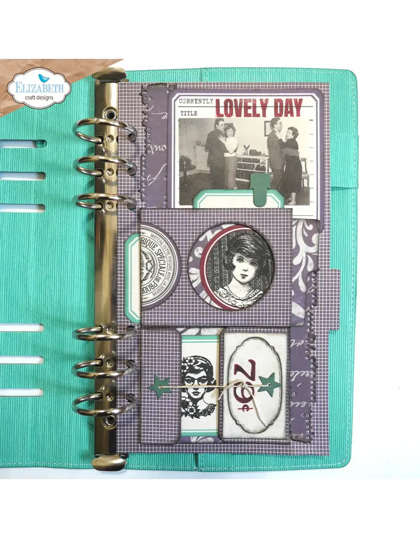 ELIZABETH CRAFT DESIGNS ELIZABETH CRAFT DESIGNS PLANNER ESSENTIALSTHE POCKETS 1 DIE SET