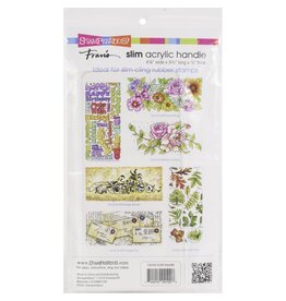 STAMPENDOUS STAMPENDOUS FRAN'S SLIM ACRYLIC HANDLE STAMPING BLOCK