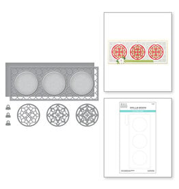 SPELLBINDERS SPELLBINDERS SLIMLINE CIRCLE KALEIDOSCOPE SLIMLINE DIE SET