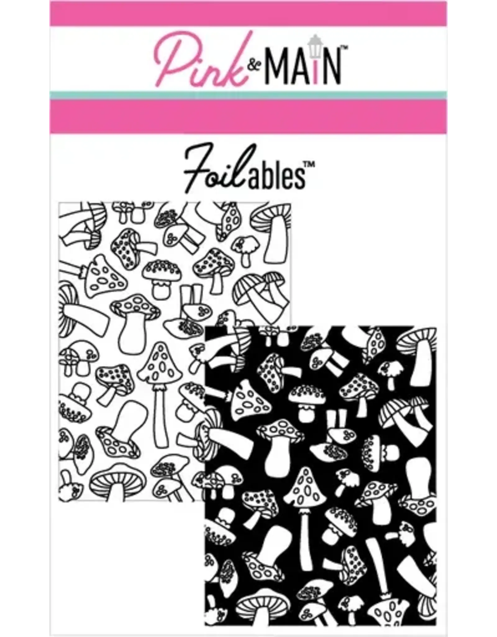 PINK & MAIN PINK & MAIN FOILABLES MUSHROOMS PANELS