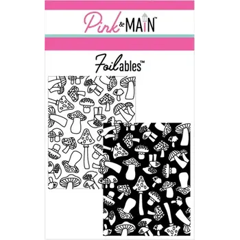 PINK & MAIN PINK & MAIN FOILABLES MUSHROOMS PANELS