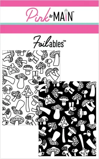 PINK & MAIN PINK & MAIN FOILABLES MUSHROOMS PANELS