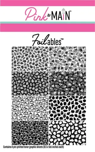 PINK & MAIN PINK & MAIN FOILABLES AUTUMN SPLENDOR SHEETS