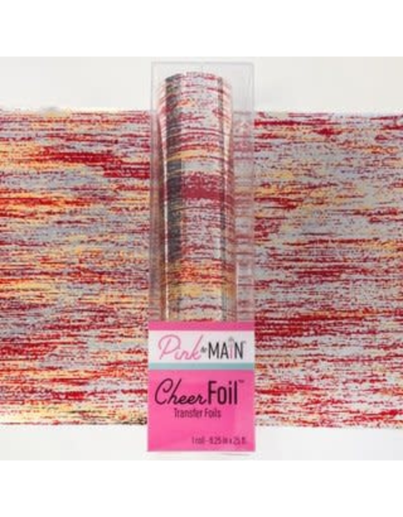 PINK & MAIN PINK & MAIN VINTAGE RED CHEERFOIL