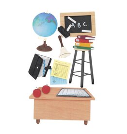 JOLEE’S JOLEE'S LE GRANDE TEACHER DIMENSIONAL STICKERS