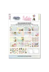 3QUARTER DESIGNS 3QUARTER DESIGNS BIRTHDAY WISHES 6x4 CARD PACK